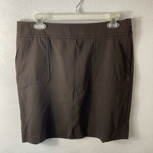 Talbots Brown Skirt Sz 8